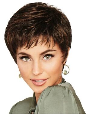 Raquel Welch Winner Pixie Cut Wig By Hairuwear, AVERAGE SS4/10 SS Iced Java NEW